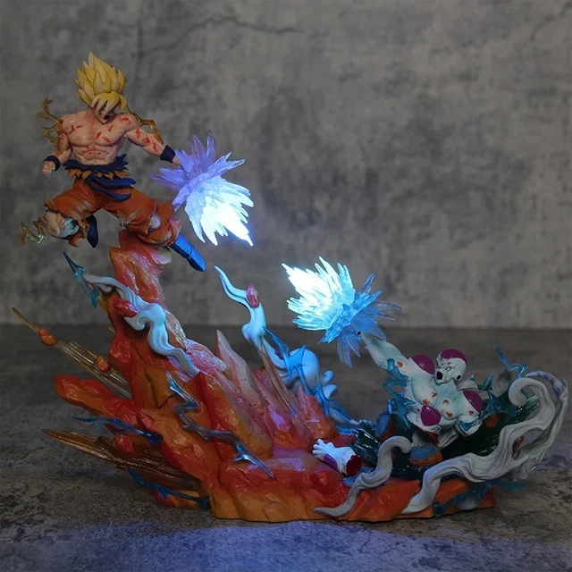 Figurine Dragon Ball Z - Épic Bataille Goku Vs Frieza - 27cm - PVC - Neuve Sous Blister