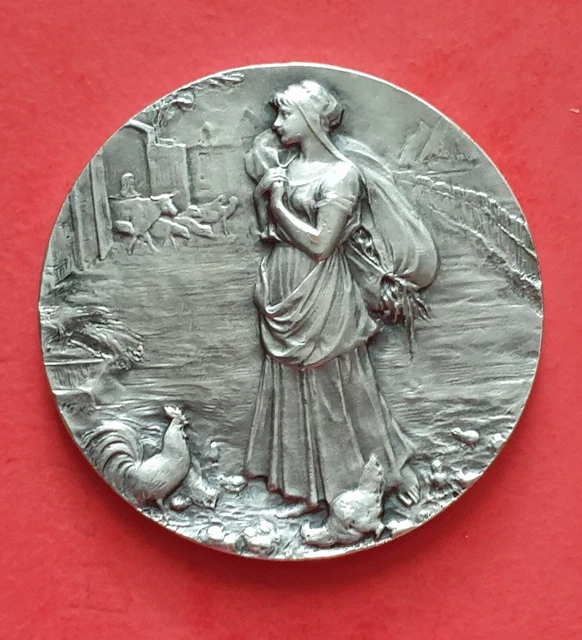 Magnifique Médaille de Collection - Comice Agricole de Montrésor (1986) - Collection
