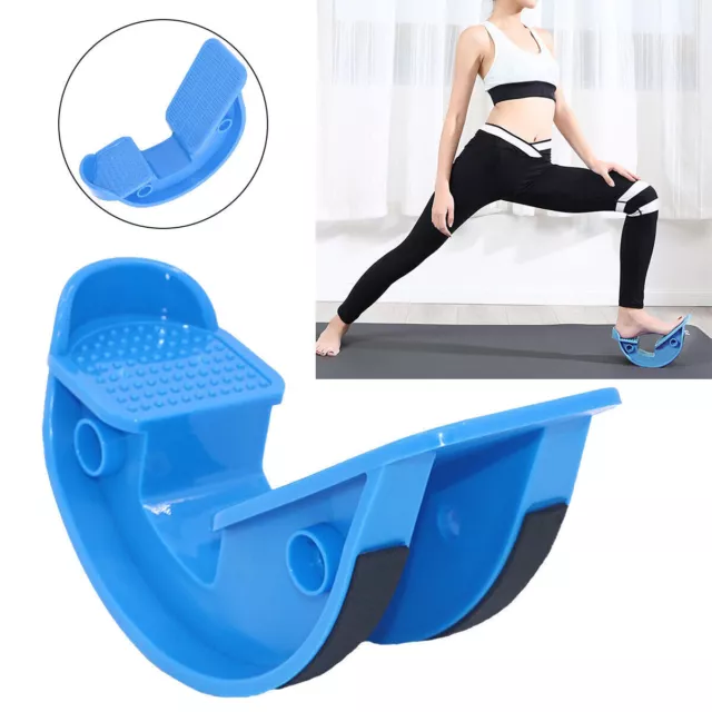 Foot Rocker Calf Massage Plantar Ankle Pedal Stretcher Stretch Board Fitness AU