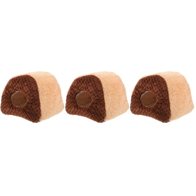 warm rat house Set 3 Cachette Pour Petits Animaux Maison De Hamster D'hiver