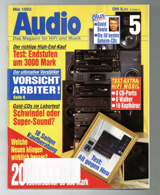 Audio 1993-5 Denon PMA-720, Sony TA-F 570, Marantz PM-62, Technics SU-VX 720
