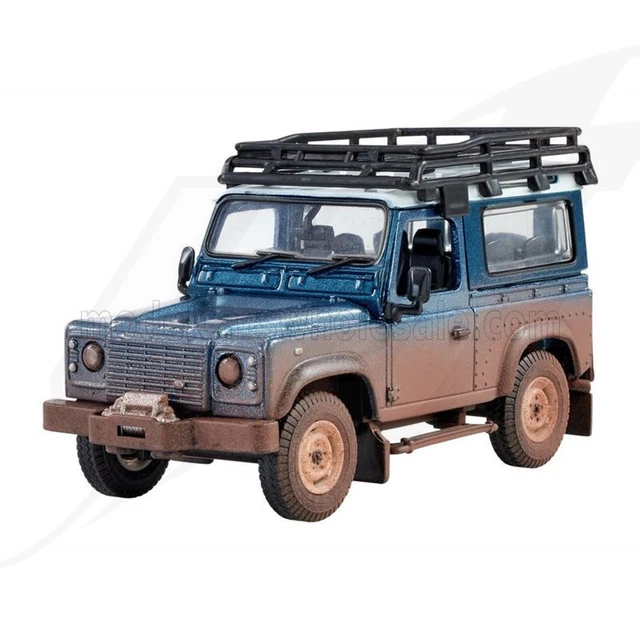 1:43 LAND ROVER Defender 90 Bleu 1995 Norev Jet Car Diecast EUR 11,59 - FR