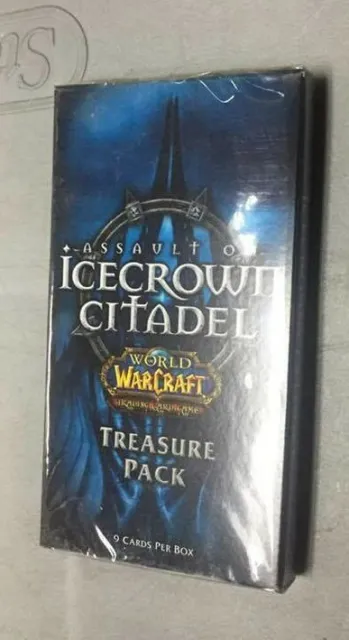 One sealed World of Warcraft TCG Assault on Icecrown Citadel Treasure pack