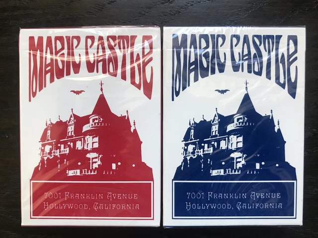 Magic Castle Vintage Deck V1 – Cartes à Jouer Cartamundi Imprimées USA (neuf)