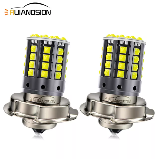 DC 12V-80V P26S LED Proiettore Del Motociclo Lampada Anteriore Lampadina Bianco