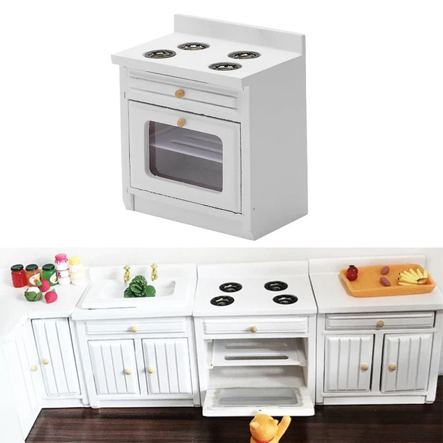 1:12 puppenhaus Miniatur Küche Volle Deluxe   Holz Küche Kochen Cabinet