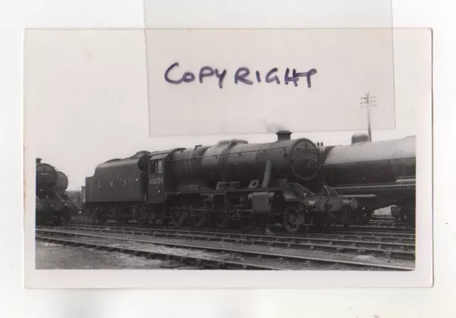 Rail Photo LMS 280 8F 48532 Toton Shed Nottingham nottinghamshire MR