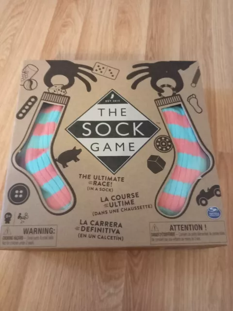 The Sock Game Family Race Board Game di Spin Master - (8 anni +) ~ Completo