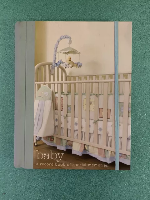 Blue Baby Memory Book Keepsake Photo Album Baby Shower Gift
