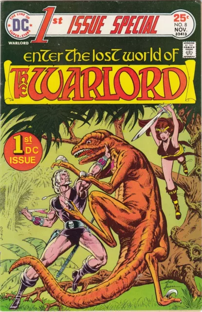 1St Issue Special  #8  Enter The Lostworld Of The Warlord Vf/Fn Dc Comics