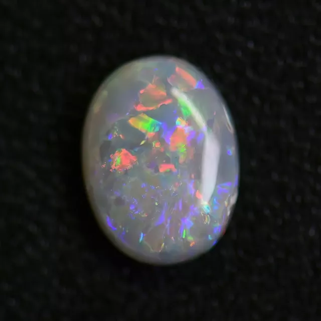 1.75 cts Australian Semi Black Opal Solid Lightning Ridge