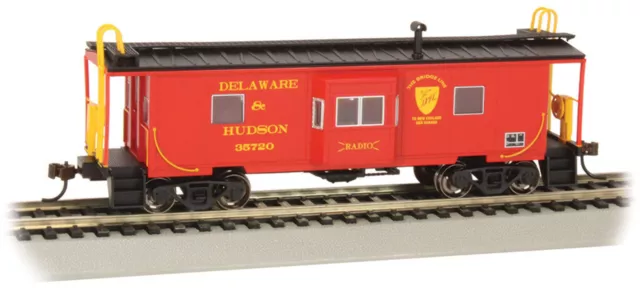 Bachmann 73207 HO Delaware & Hudson - Bay-Window Caboose