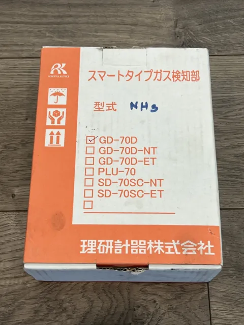 Riken Keiki Gd-70D Smart Gas Detector *New In Open Box*