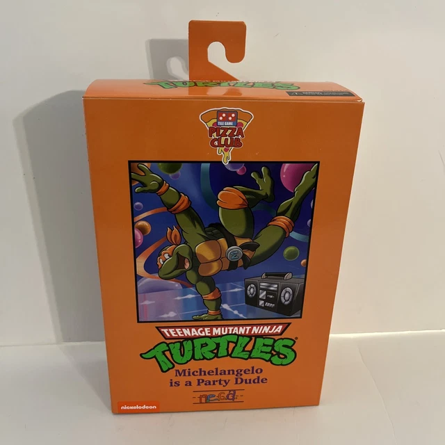 NECA TMNT MICHELANGELO Is A Party Dude 2024 Haulathon Target Pizza Club