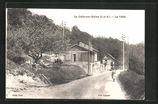 CPA Celle-sur-Seine, La Vallée