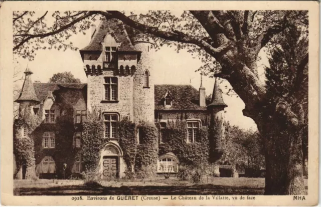 CPA Le Chateau de la Villatte - Vu de Face - Environs de Gueret (1143900)