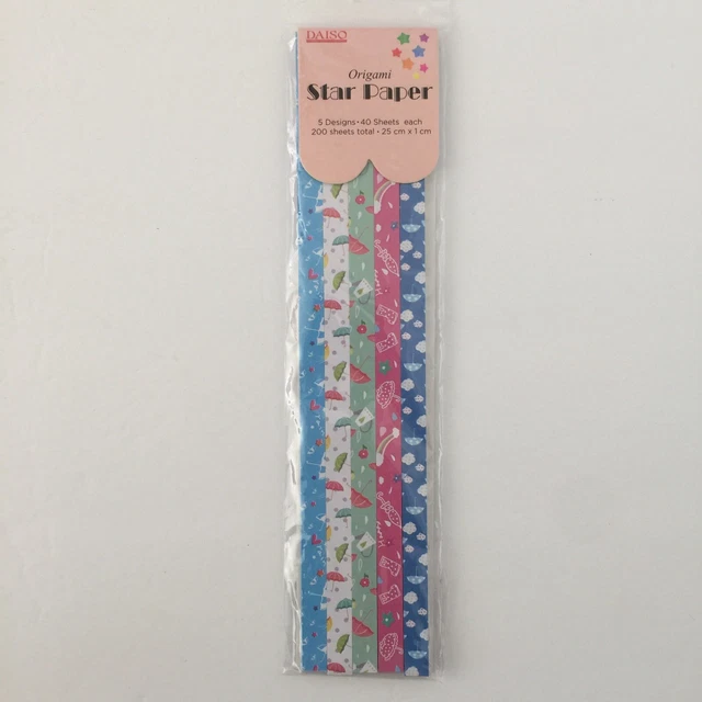 DAISO JAPAN ORIGAMI Folding Star Paper Wishing Stars 6 00 PicClick