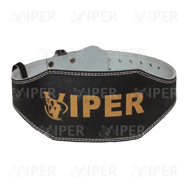 Viper 6" cuir haltérophilie puissance haltérophilie ceinture dos soutien gymnastique fitness