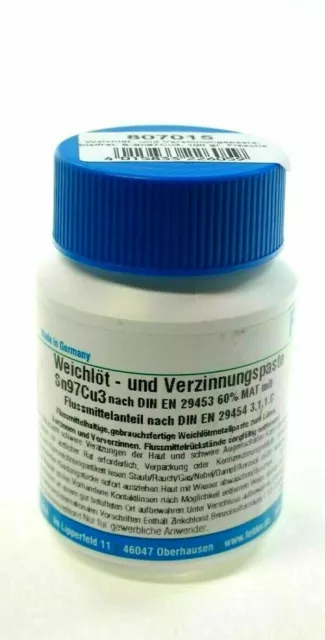 Verzinnungspaste SN97CU3 100 Gramm von Felder