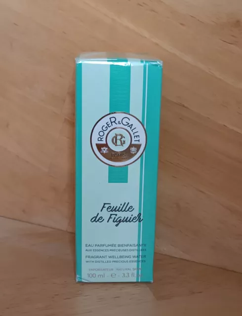 Eau parfumée Bienfaisante FEUILLE DE FIGUIER Röger&gallet - 100ml SOUS BLISTER