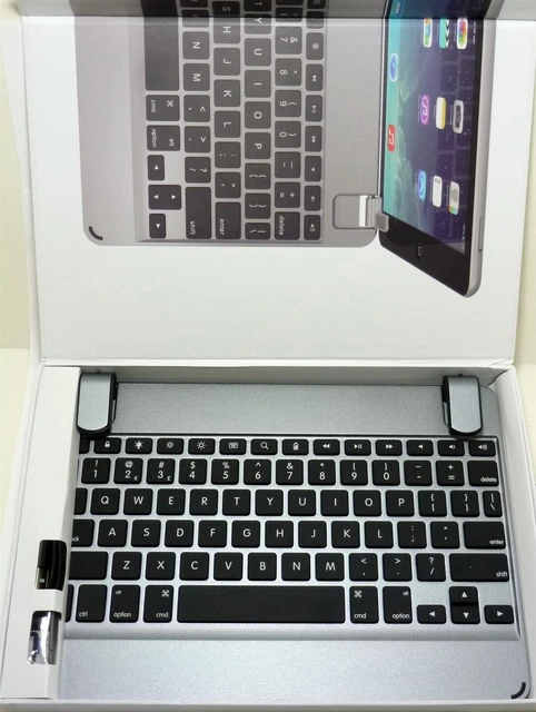 Brydge BrydgeAir Bluetooth Keyboard for iPad Pro 9.7" and Air 2, Space Gray