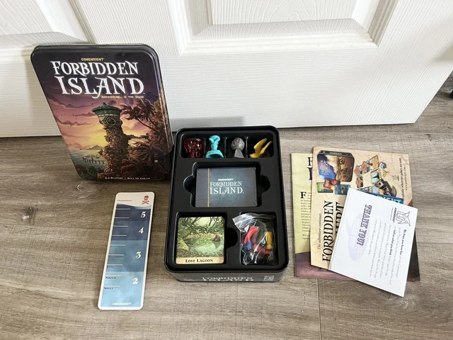 Gamewright Forbidden Island Adventure Card Game, * Sealed Contents/ Unused *