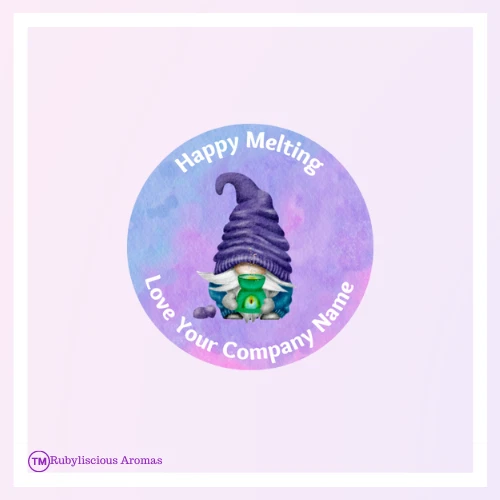 Pegatinas personalizadas Happy Melting - 35 pegatinas - ENVÍO GRATUITO
