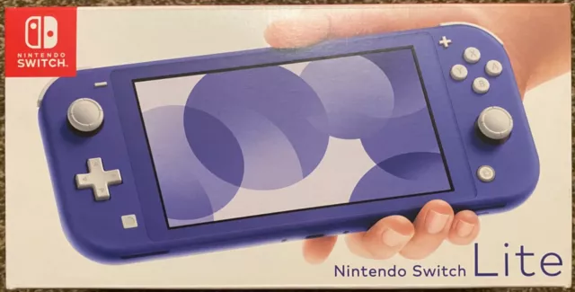 Nintendo Switch Lite Blue Handheld Console Uk Stock Brand New
