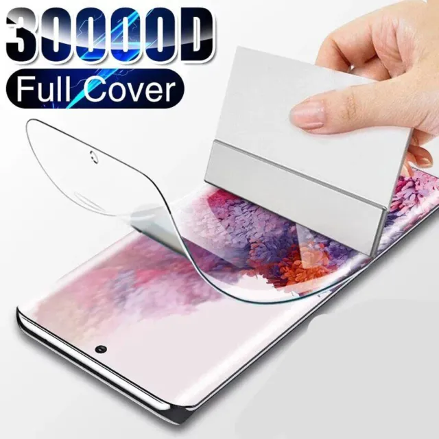 TPU Soft Screen Protector Film For Samsung S23 S22 S21 S20 Plus Ultra FE 5G Note