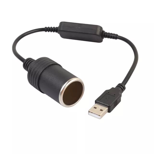 Adaptateur USB vers 12v USB C mâle vers 12v allume-cigare prise femelle  cordon d’alimentation
