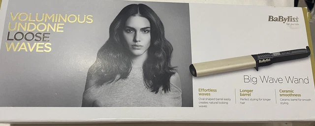 Babyliss big wave curling wand top