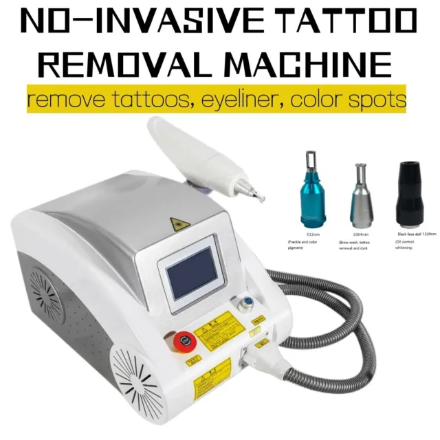 Tattoo Removal Eyebrow ND YAG Laser Remover Portable Pigment Beauty Machine 1KW