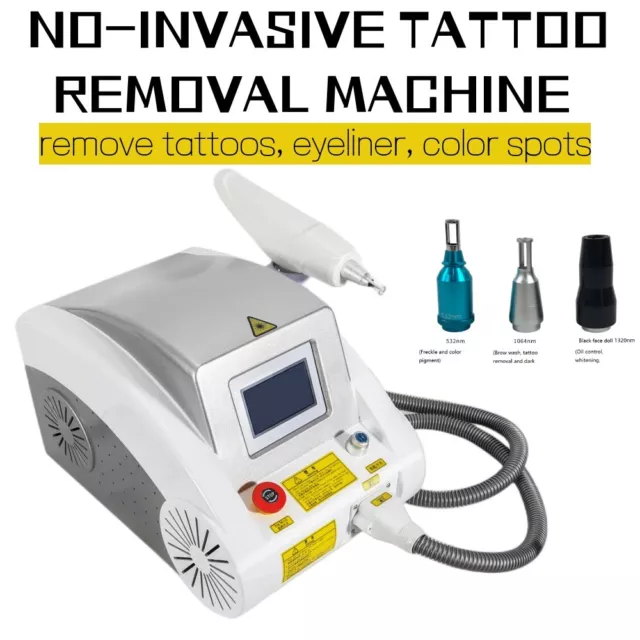 YAG Laser Tattoo Remover Eyebrow Pigment Dark Spot Removal Machine 1064nm 532nm