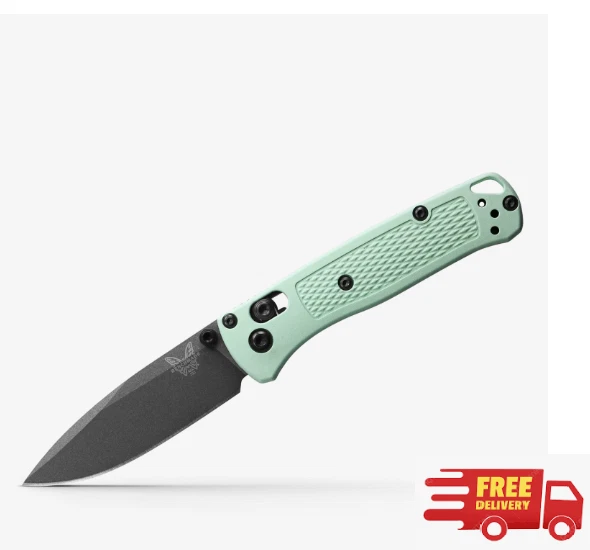 Benchmade Mini Bugout AXIS Lock Knife Sea Foam Grivory (2.8" Gray S30V) 533GY-06