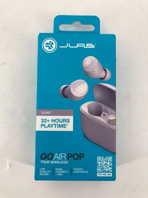 JLAB Go Air Pop Wireless Earbuds - Lilac.