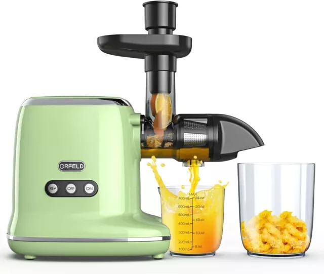 Cold Press Juicer Masticating Juicer Machines for vegetable fruit Meat Ginder US