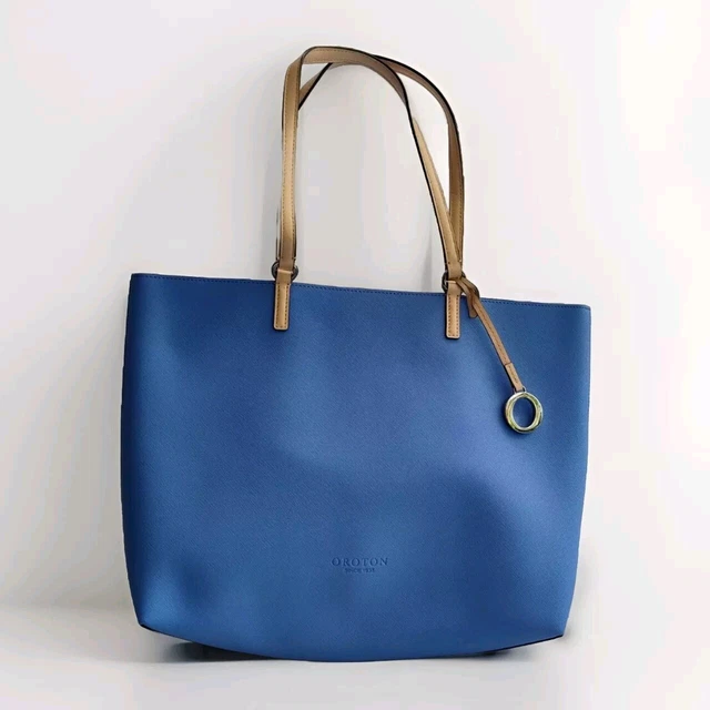OROTON ESTATE TOTE handbag BRAND NEW shoulder Medium Sky Blue O