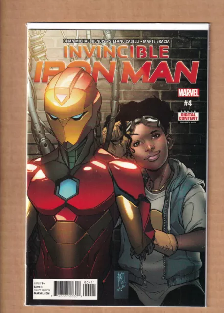 Invincible Iron Man #4 - 1St Print Marvel 2017  Riri Williams Ironheart