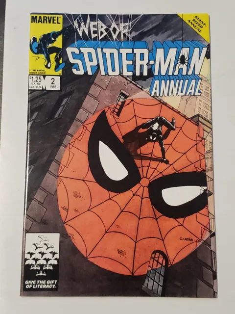 Web Of Spiderman Annual #2 (1986) NM/NM+