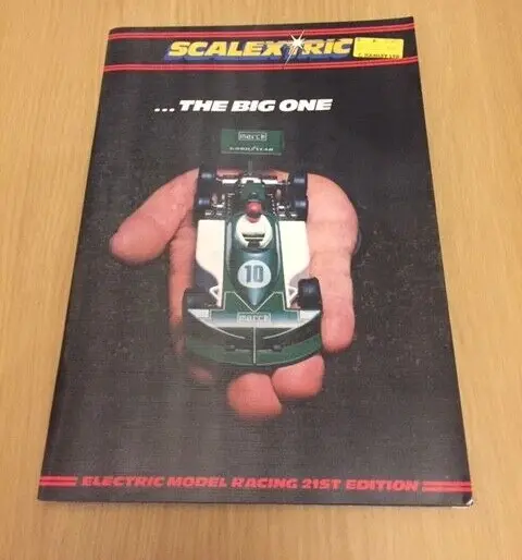 Scalextric ‘The Big One’ Electric Model Racing 21st Edition 1980 Vintage