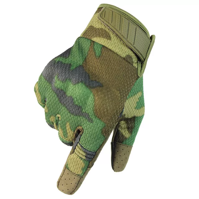 Tactical Gloves Hard Knuckle Full Finger Military Army Combat Hunting Shooting