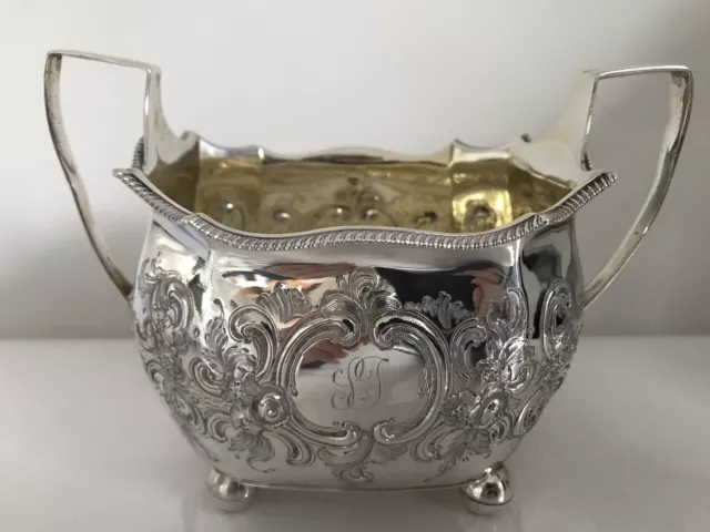 George III Silver Sugar Basket By Robert Hennell I - 1803 - 305 grams