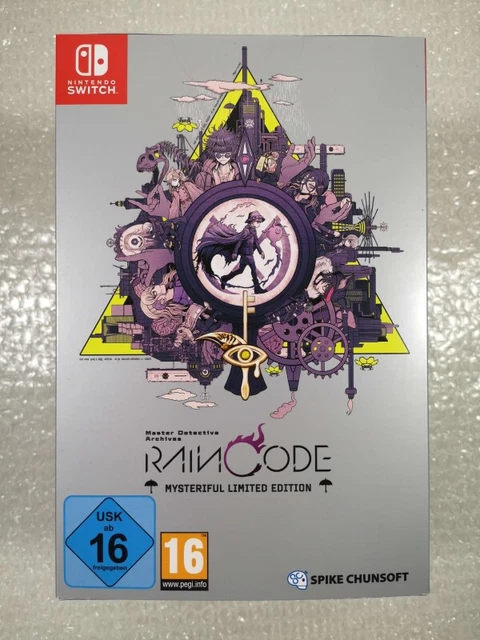 MASTER DETECTIVE ARCHIVES RAIN CODE Mysterious Limited Edition Switch NEUF