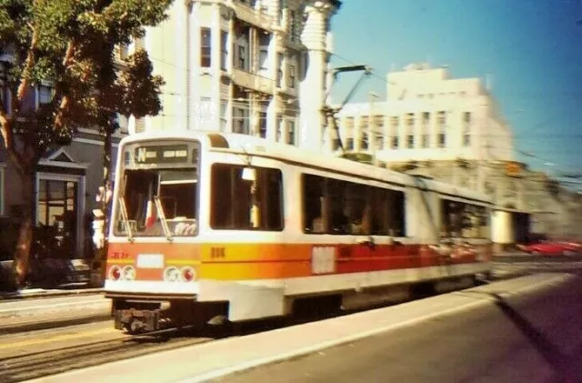 FA12 ORIGINAL Train Trolley Subway Bus Slide JTREC