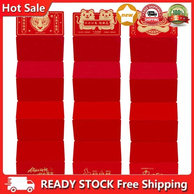 Creative Year of The Tiger Red Pocket Folding Red Envelope Lucky Money Packet