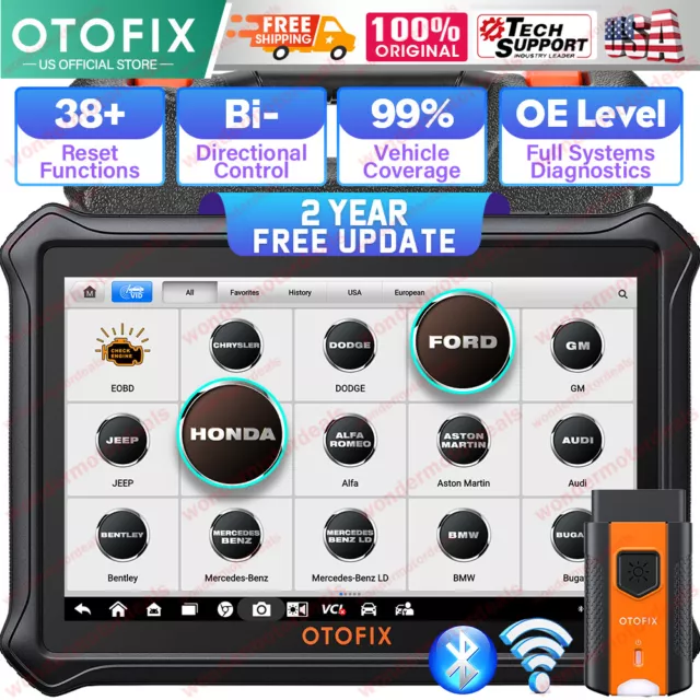 OTOFIX D1 Lite OBD2 Scanner Wireless Diagnostic Tool Full System Active Test