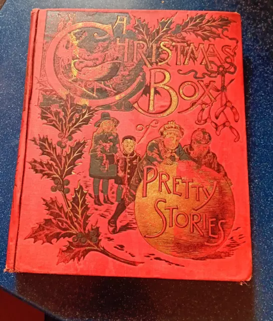 "A CHRISTMAS BOX of PRETTY STORIES"  Victorian--Children's Book-by McLoughlin