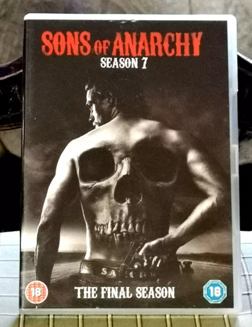 Sons of Anarchy: Complete Season 7 DVD (2015) Charlie Hunnam cert 18 5 discs