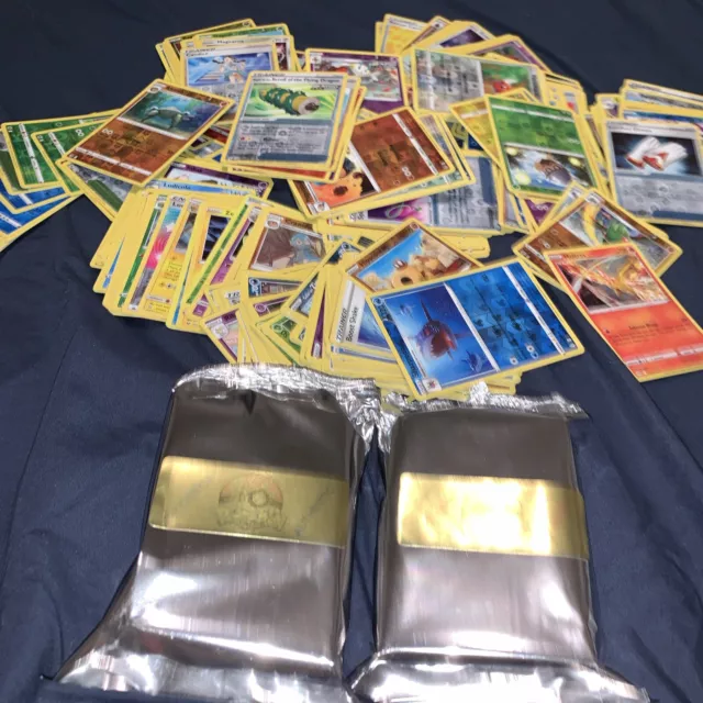 Pokemon Card Lot 100 Official TCG Cards INCLUDES ALL HOLOS/ Reverse Holos!