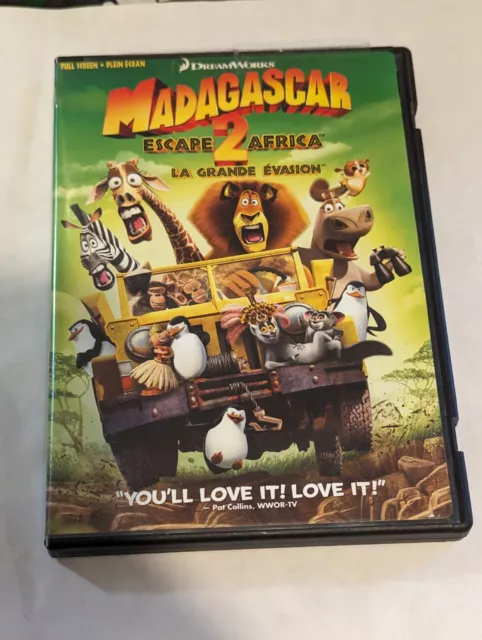 Madagascar: Escape 2 Africa (DVD, 2009, Canadian)